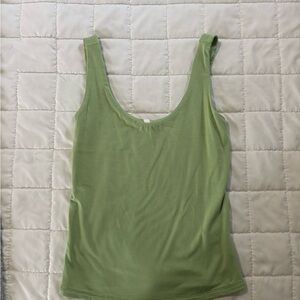 BE COOL Light Green Tank Top